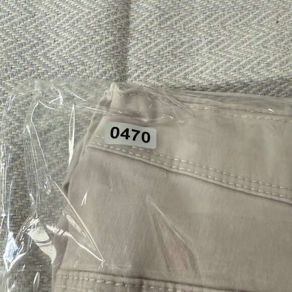 Curve Appeal Minimalist Jegging Jeans Womens 6 Cream Stretch Elegant Classic - Picture 14 of 14